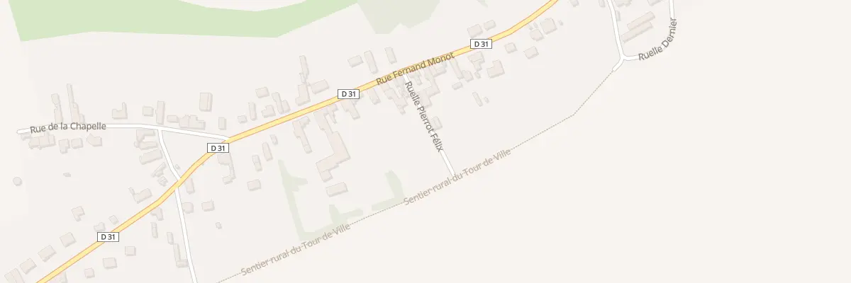 Plan du 63 Rue Fernand Monot à Étaves-et-Bocquiaux