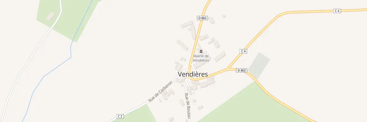 Plan du 17 Rue des Gravottes à Vendières
