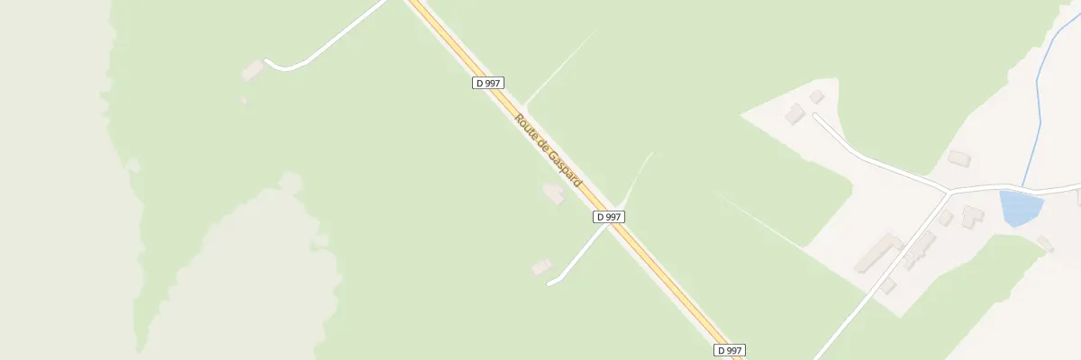 Plan du 1324 Rte de Gaspard à Estandeuil