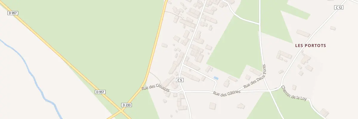 Plan du 44 Rue des Croix à Oisy