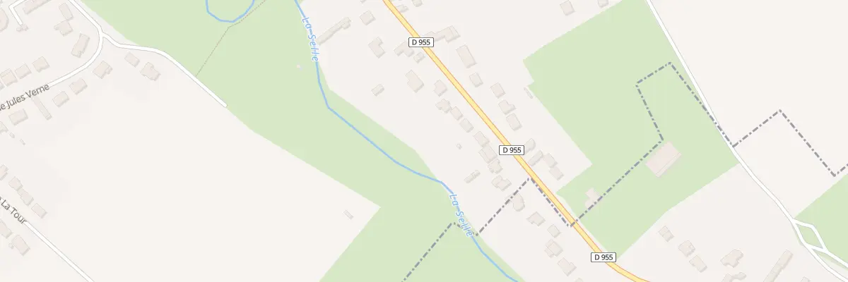 Plan du 54 Rue Jean Jaurès à Saulzoir