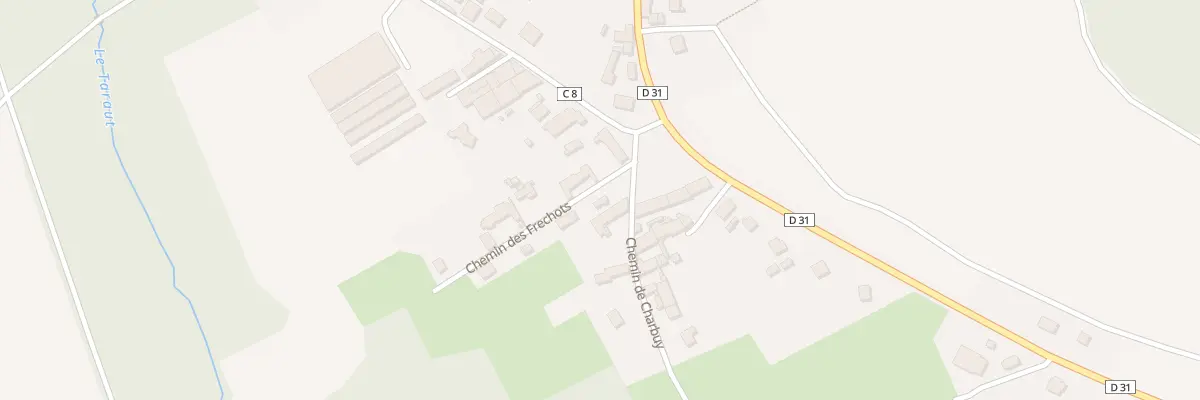 Plan du 1 Che des Frechots à Fleury-la-Vallée