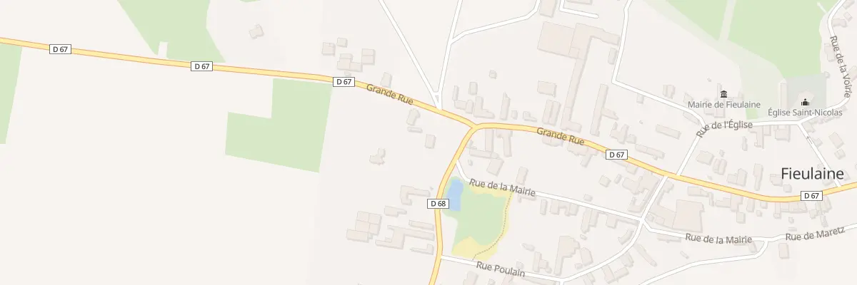 Plan du 4 Rue Raymond Carlier à Fieulaine