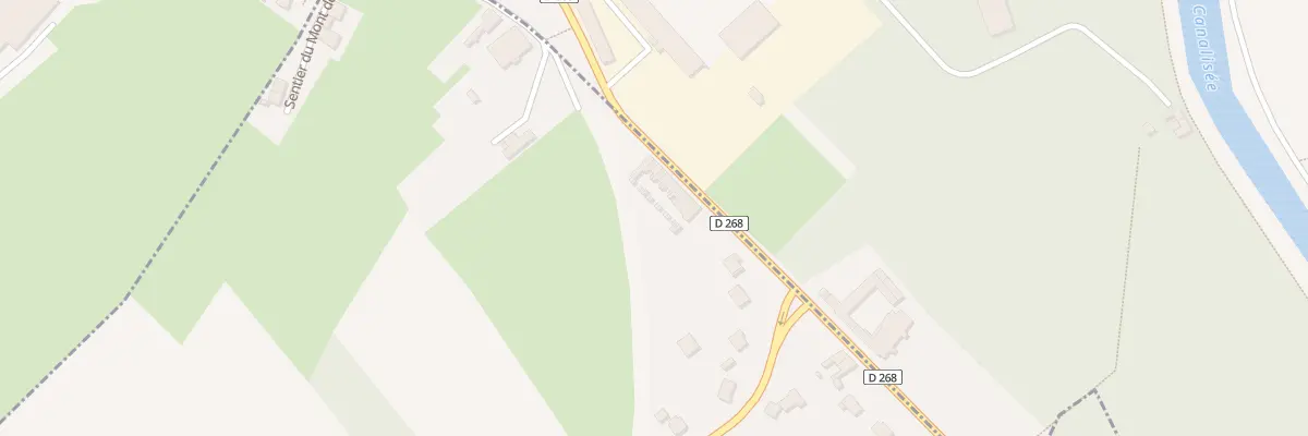 Plan du 129 Rue Alphonse Dussart à Thun-Saint-Amand