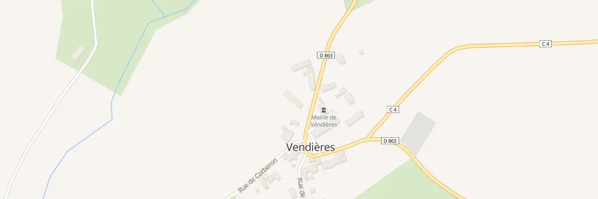 Plan du 19 Rue des Gravottes à Vendières