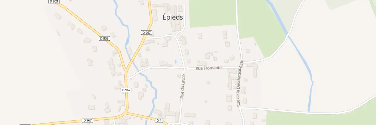 Plan du 7 Rue du Lavoir à Épieds