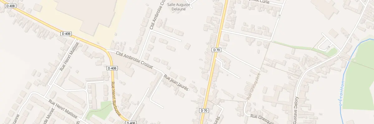 Plan du 39 Rue Jean Jaurès à Thiant