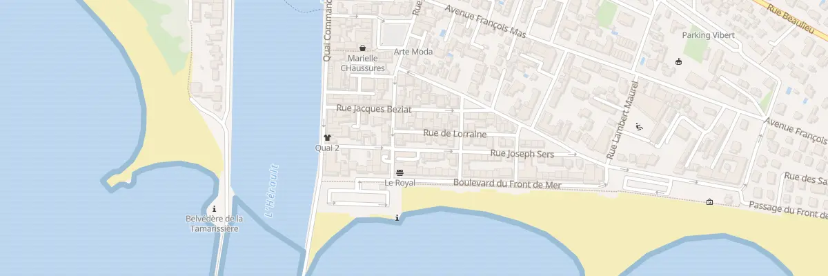 Plan du 15 Rue Joseph Sers à Agde