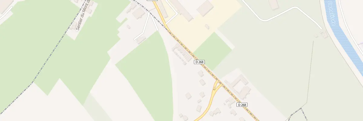 Plan du 127 Rue Alphonse Dussart à Thun-Saint-Amand