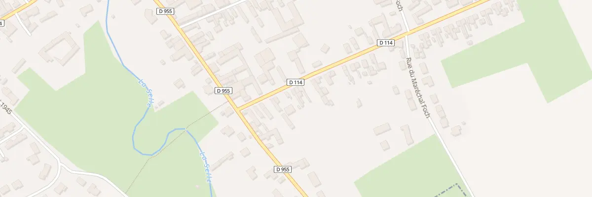Plan du 12 Rue Jean Mermoz à Saulzoir