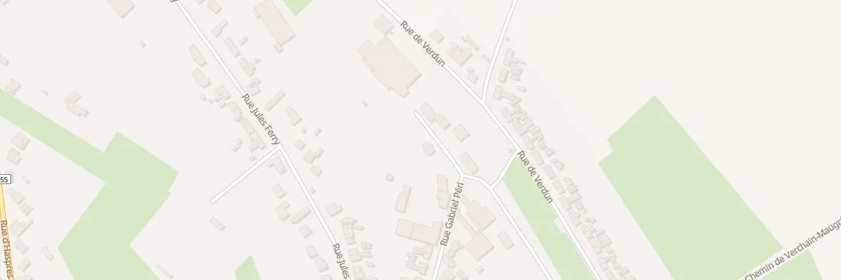 Plan du 3 Place du 12 Juin 1944 à Saulzoir