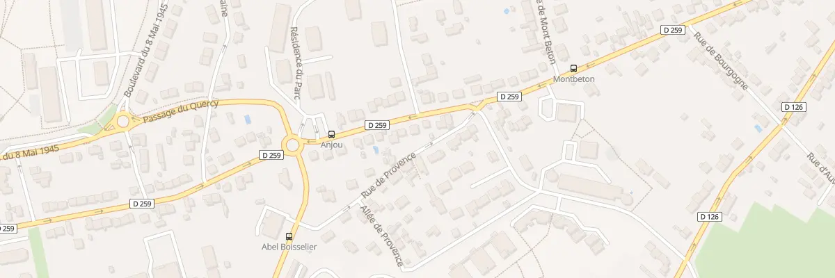 Plan du 65 Av General Leclerc à Cusset