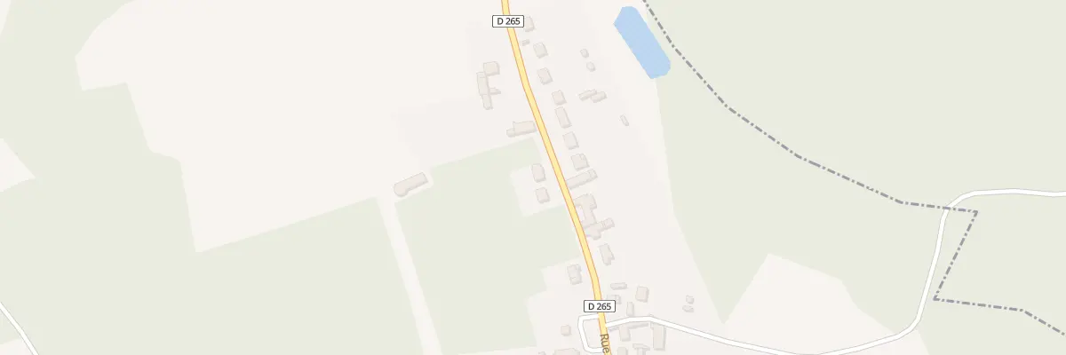 Plan du 23B Rue de la Foret à Wissignicourt