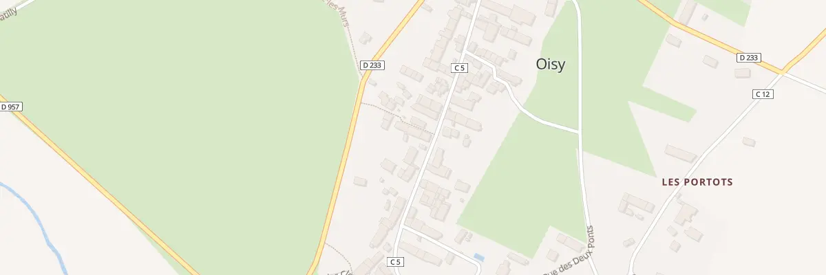 Plan du 170 Le Grand Oisy à Oisy
