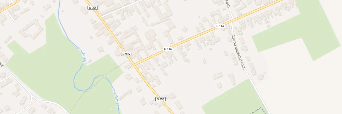 Plan du 14 Rue Jean Mermoz à Saulzoir