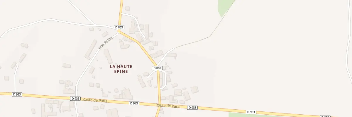 Plan du 34 Che du Fossé à L’Épine-aux-Bois