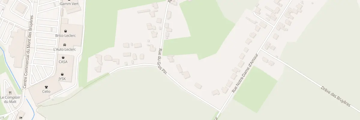 Plan du 411 Rue du Gros Pin à Saint-Amand-les-Eaux