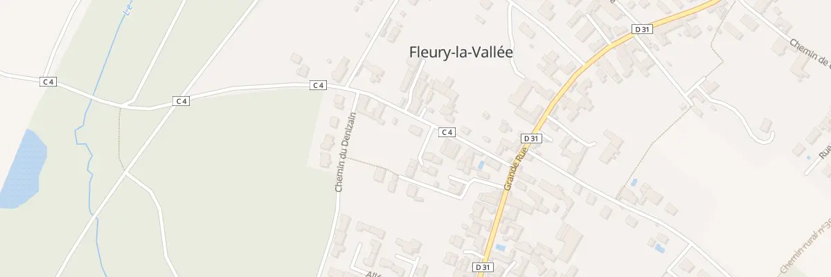 Plan du 3B Rte de Poilly à Fleury-la-Vallée