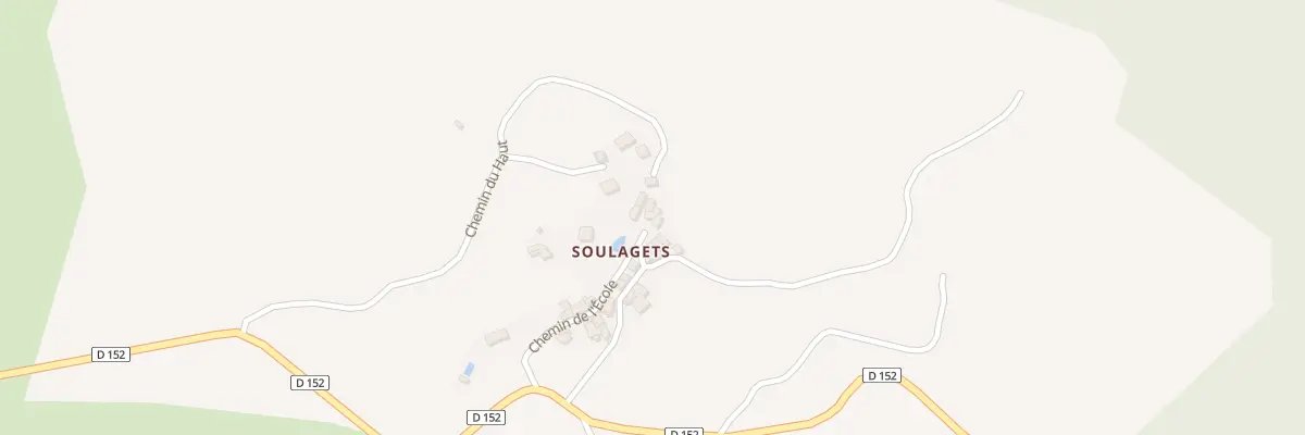 Plan du 5360 Soulagets à Saint-Maurice-Navacelles