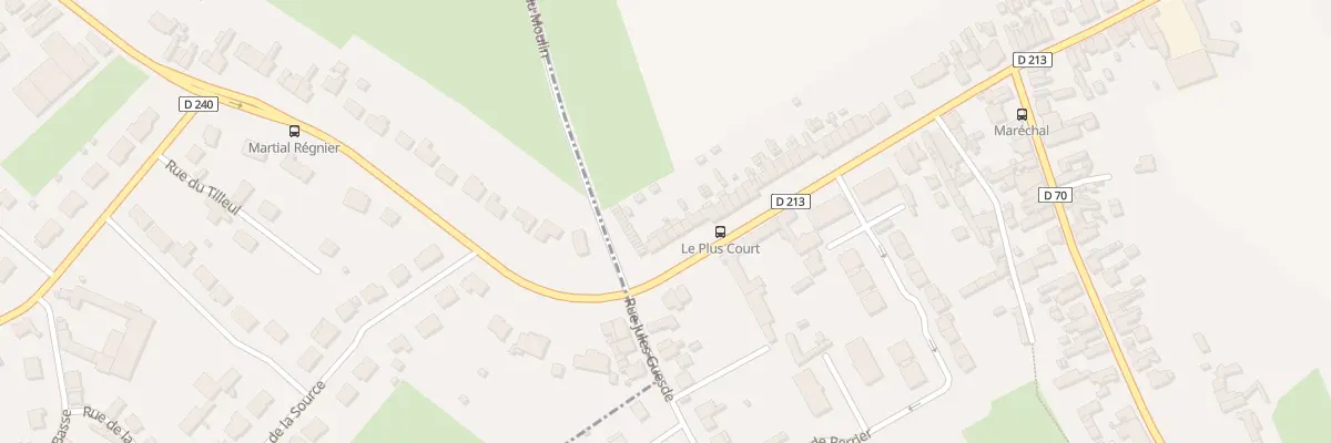 Plan du 90 Rue Victor Hugo à Hérin