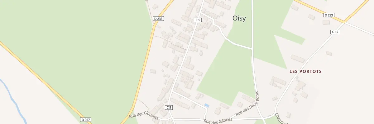 Plan du 27 Rue des Croix à Oisy