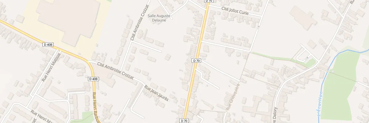 Plan du 49 Rue Jean Jaurès à Thiant