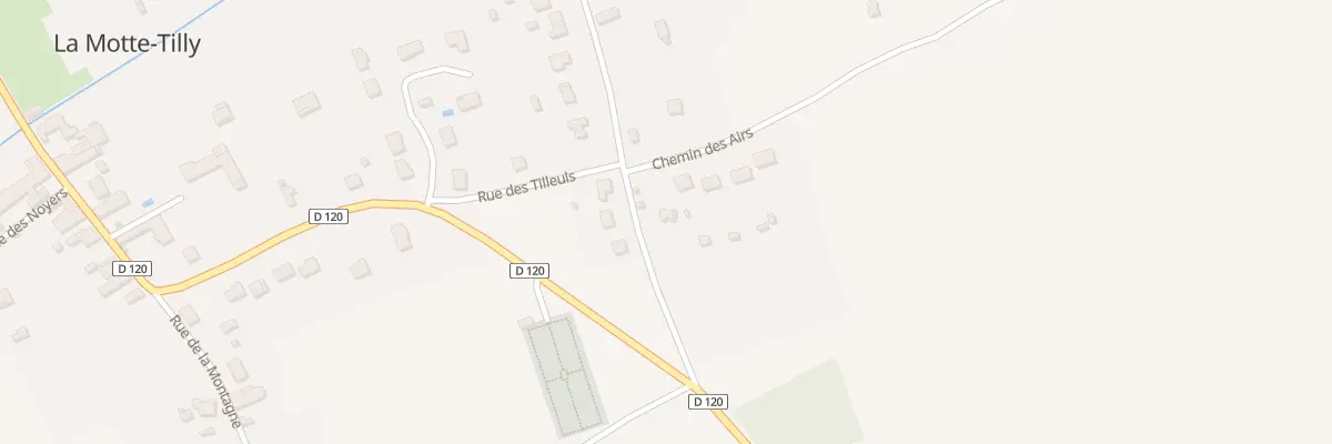 Plan du 9 Rue de l’Ormeau à La Motte-Tilly