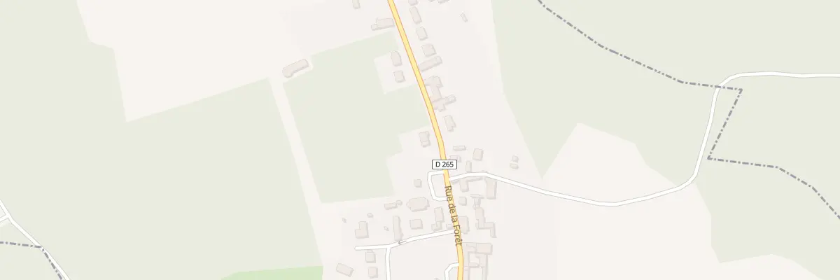 Plan du 19 Rue de la Foret à Wissignicourt