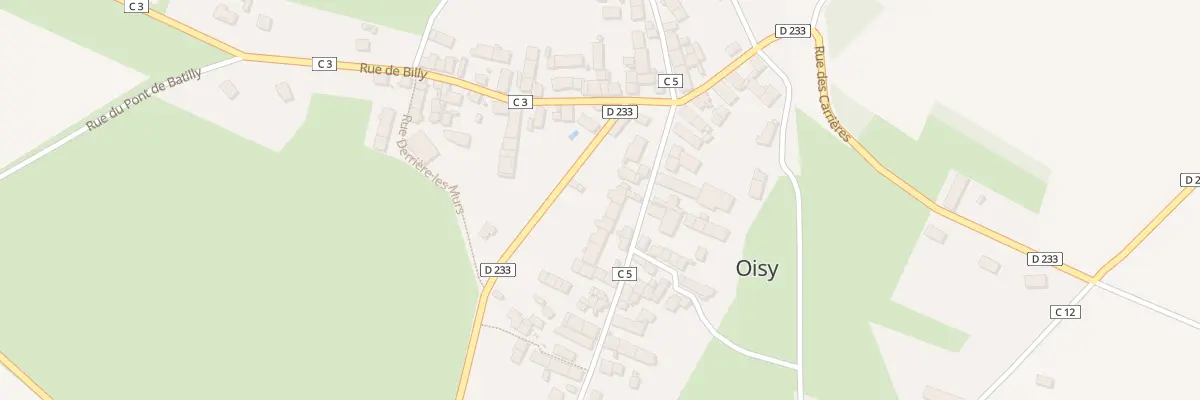 Plan du 12 Rue des Croix à Oisy