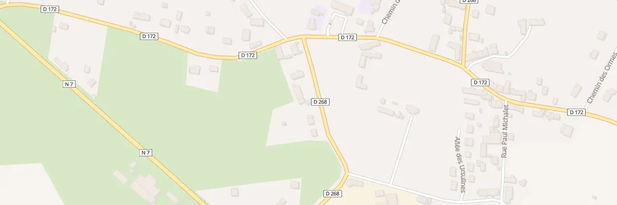 Plan du 6 Rue de la Croix de Pierre à Rongères