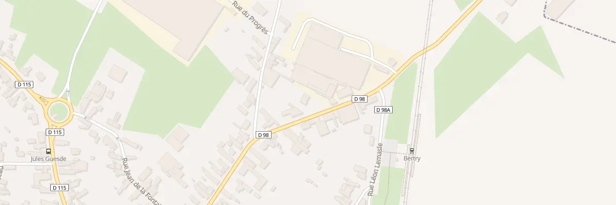 Plan du 49 Rue Pasteur à Bertry