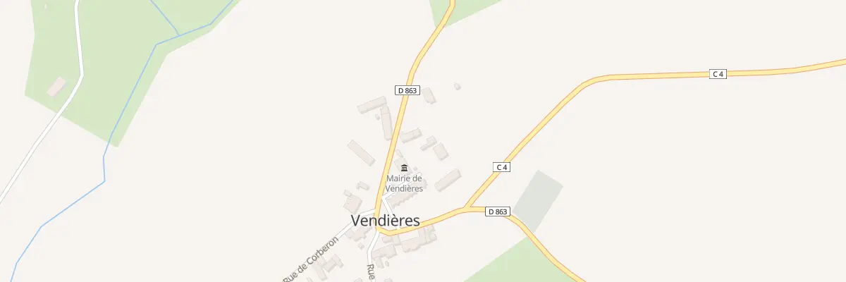 Plan du 12 Rue des Gravottes à Vendières