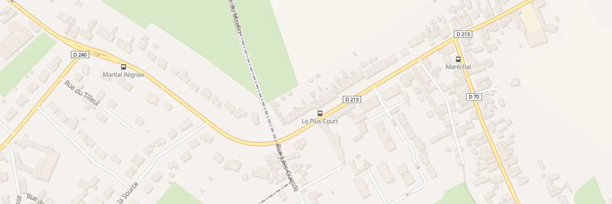 Plan du 84 Rue Victor Hugo à Hérin