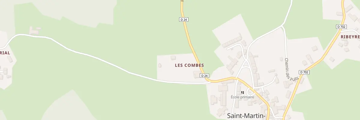 Plan du 5194 Les Combes à Saint-Martin-d’Ollières