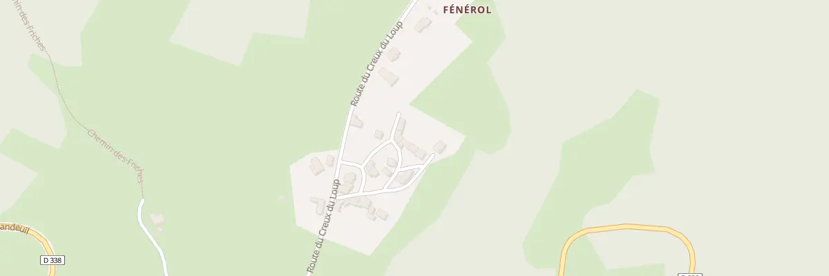 Plan du 5037 Fenerol à Estandeuil