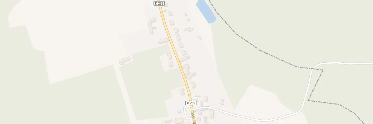 Plan du 48 Rue de la Foret à Wissignicourt