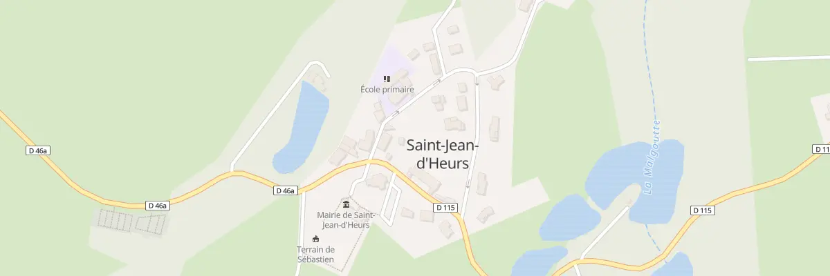 Plan du 5052 Saint Jean d’Heurs à Saint-Jean-d’Heurs