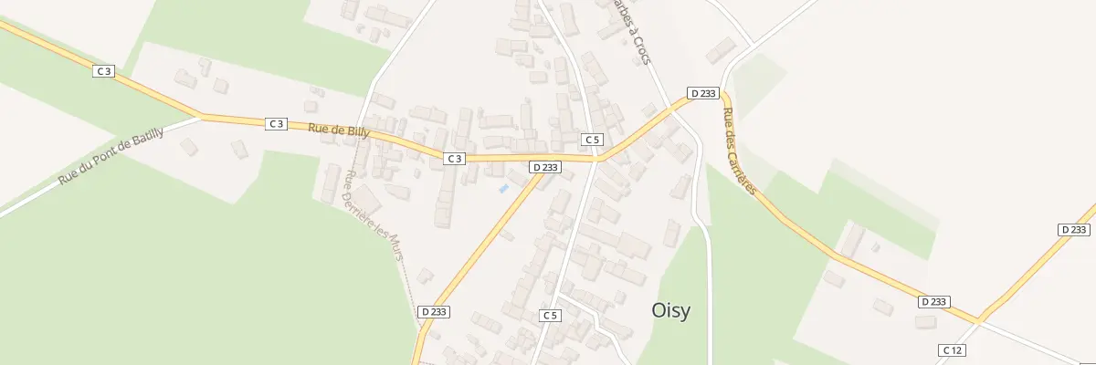 Plan du 2 Rue des Croix à Oisy