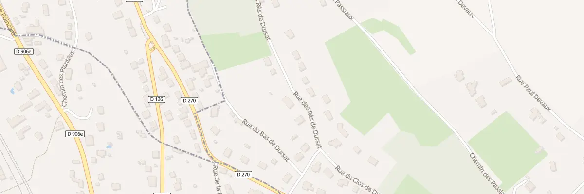 Plan du 17 Rue des Rés de Dursat au Vernet