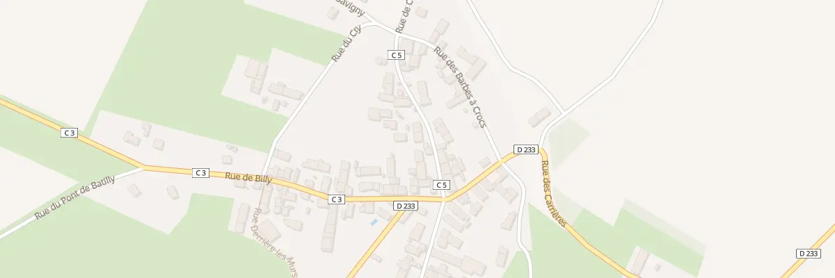 Plan du 7 Rue de Charmois à Oisy