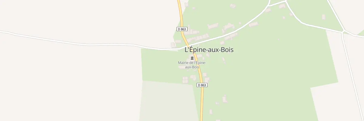 Plan du 34 Rue de Vendières à L’Épine-aux-Bois
