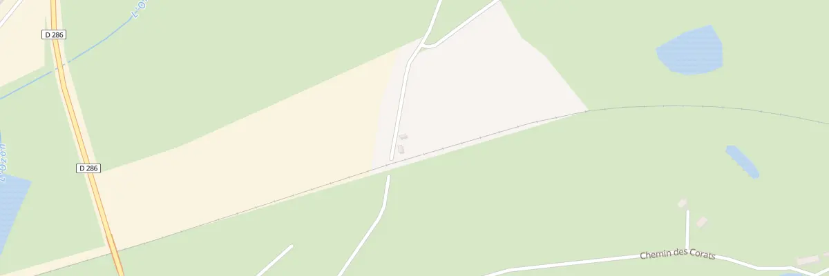 Plan du 24 Rte Departementale 286 à Montbeugny