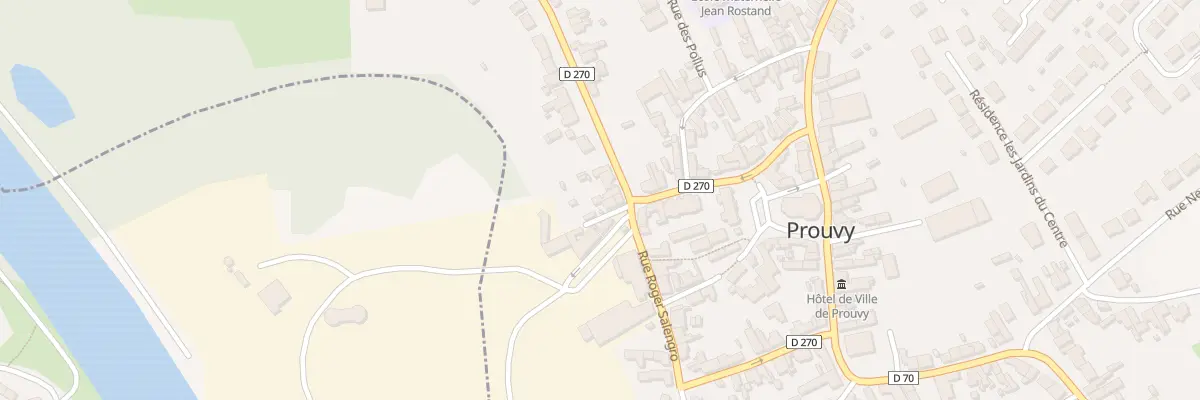 Plan du 3 Rue de Rouvignies à Prouvy