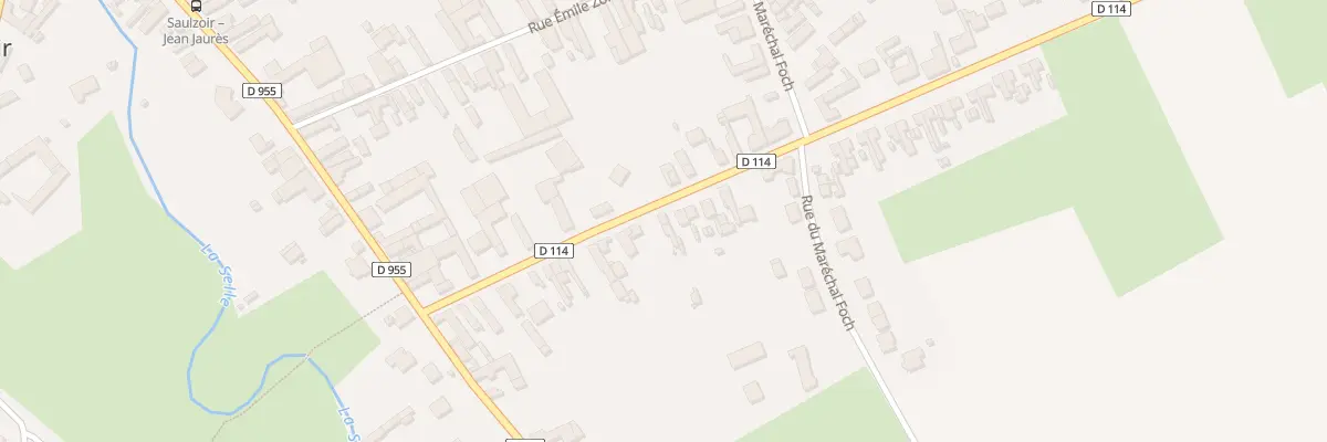 Plan du 22 Rue Jean Mermoz à Saulzoir