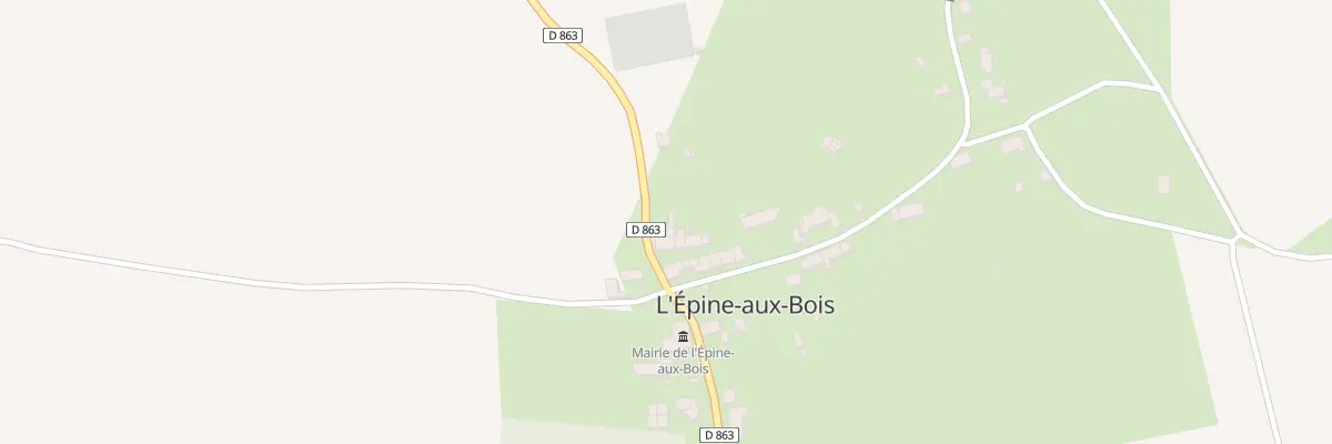 Plan du 20 Rue de la Haute Epine à L’Épine-aux-Bois