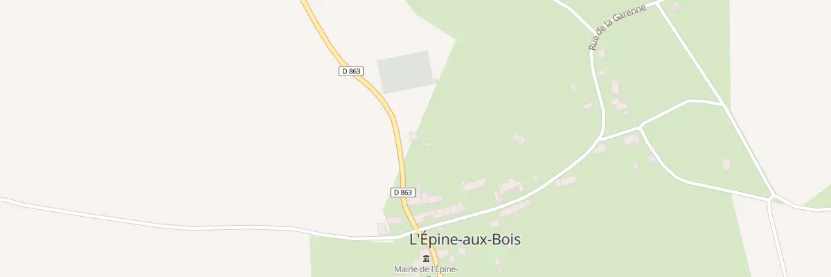 Plan du 102 Rue de la Haute Epine à L’Épine-aux-Bois