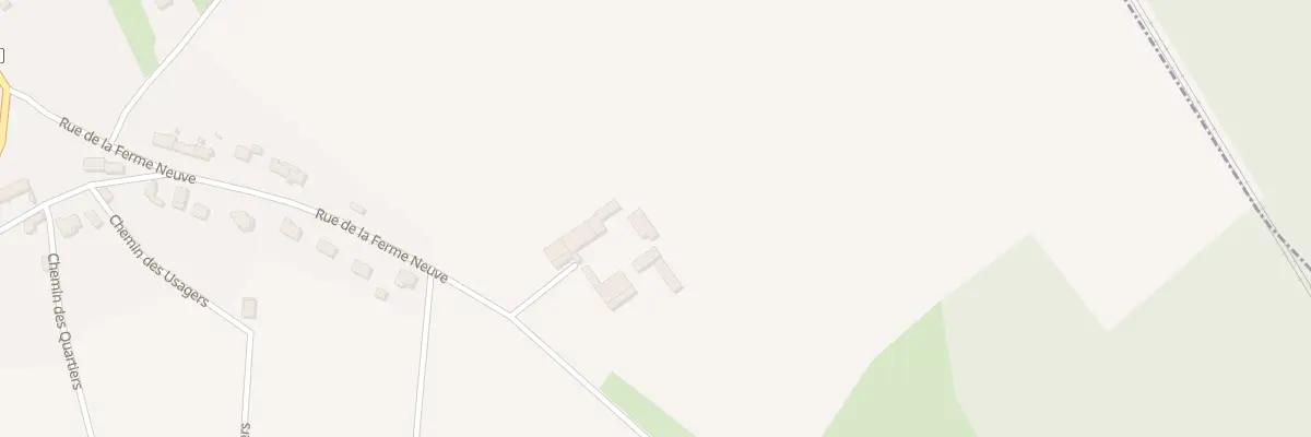 Plan du 157 La Ferme Neuve à Versigny