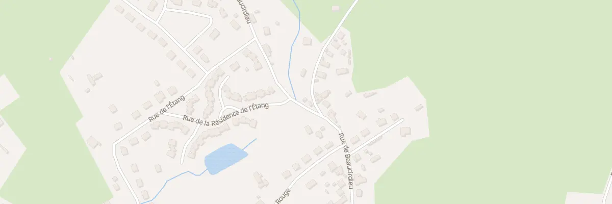 Plan du 28 Rue de Beaucirdieu à Saint-Léger-des-Vignes