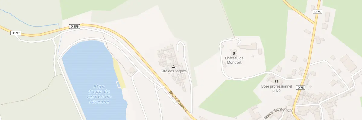 Plan du 20 Rte d’Issoire au Vernet-Chaméane