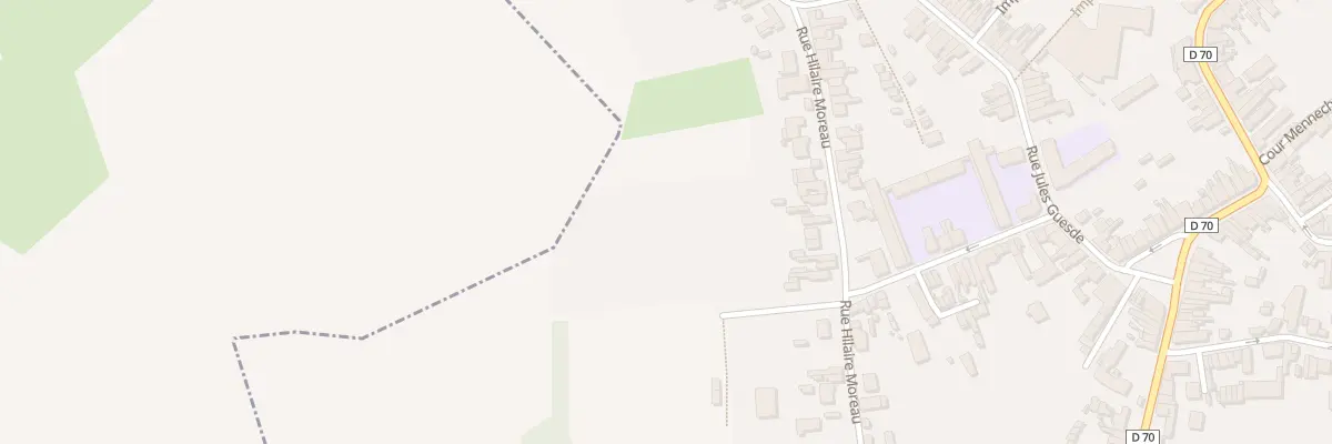 Plan du 14 Rue Hilaire Moreau à Hérin
